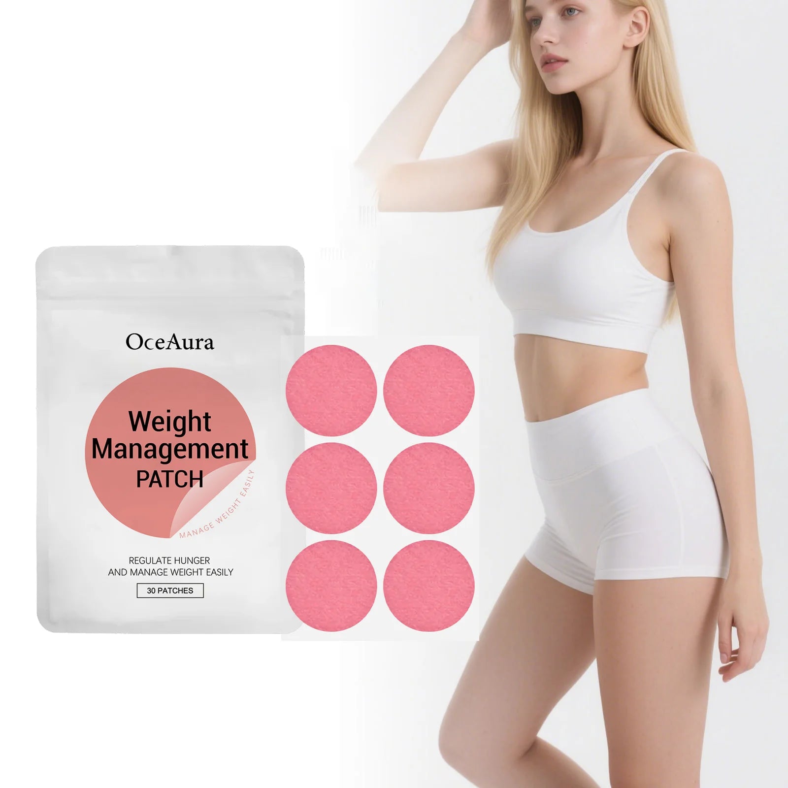 Weight Management Patch Body Slimming Suppressing Appetite Burning Fat Improve Stomach Enhacne Metabolism Weight Loss Patches