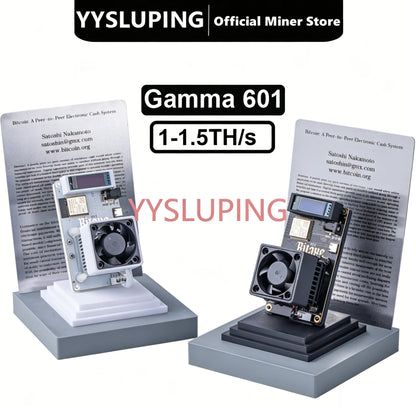 Experience the Future of Bitcoin Mining with the Gamma 601: High-Efficiency 1-1.5TH/S Miner with WiFi and Low Power Consumption