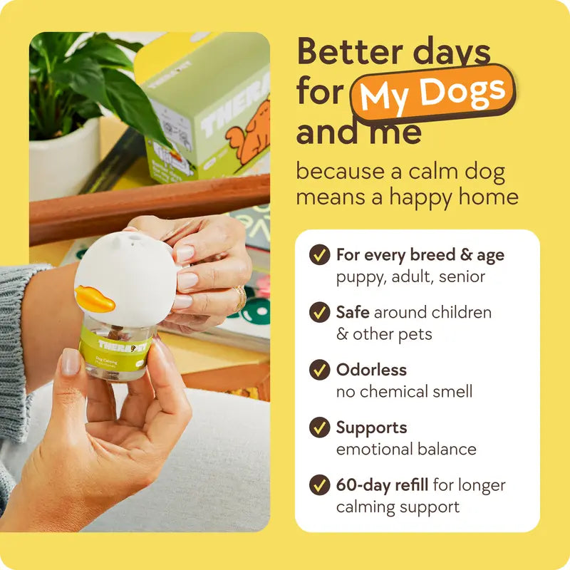Therapetmd 60-Day Dog Calming Diffuser