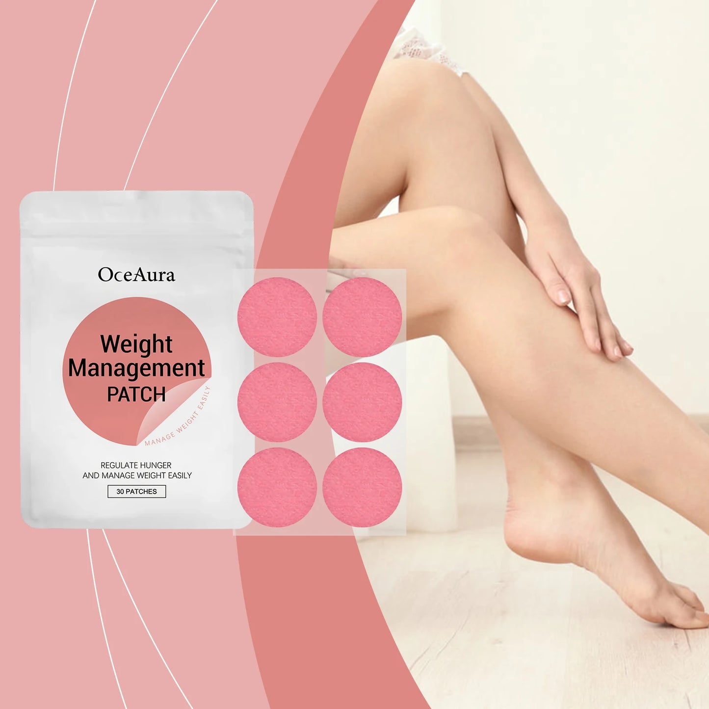 Weight Management Patch Body Slimming Suppressing Appetite Burning Fat Improve Stomach Enhacne Metabolism Weight Loss Patches