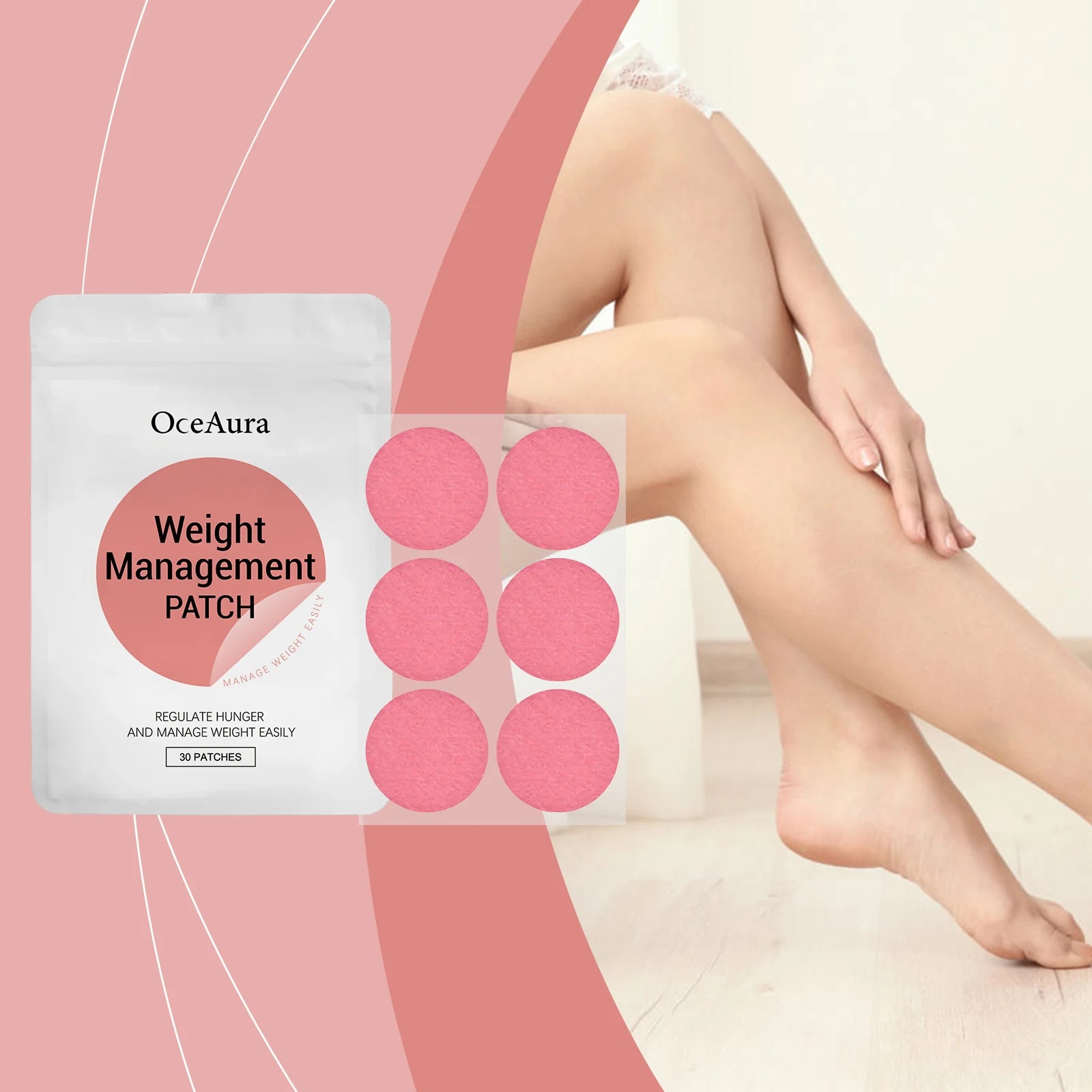 Weight Management Patch Body Slimming Suppressing Appetite Burning Fat Improve Stomach Enhacne Metabolism Weight Loss Patches