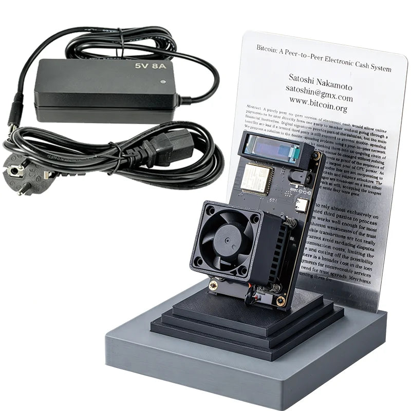 Experience the Future of Bitcoin Mining with the Gamma 601: High-Efficiency 1-1.5TH/S Miner with WiFi and Low Power Consumption
