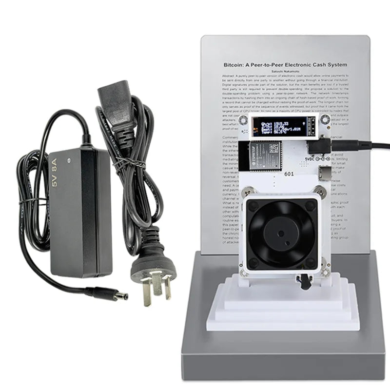 Experience the Future of Bitcoin Mining with the Gamma 601: High-Efficiency 1-1.5TH/S Miner with WiFi and Low Power Consumption