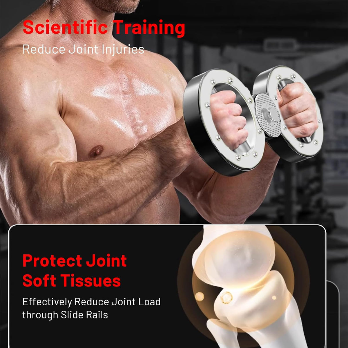 Adjustable Resistance Arm Trainer - Arm, Shoulder & Chest Strength Equipment