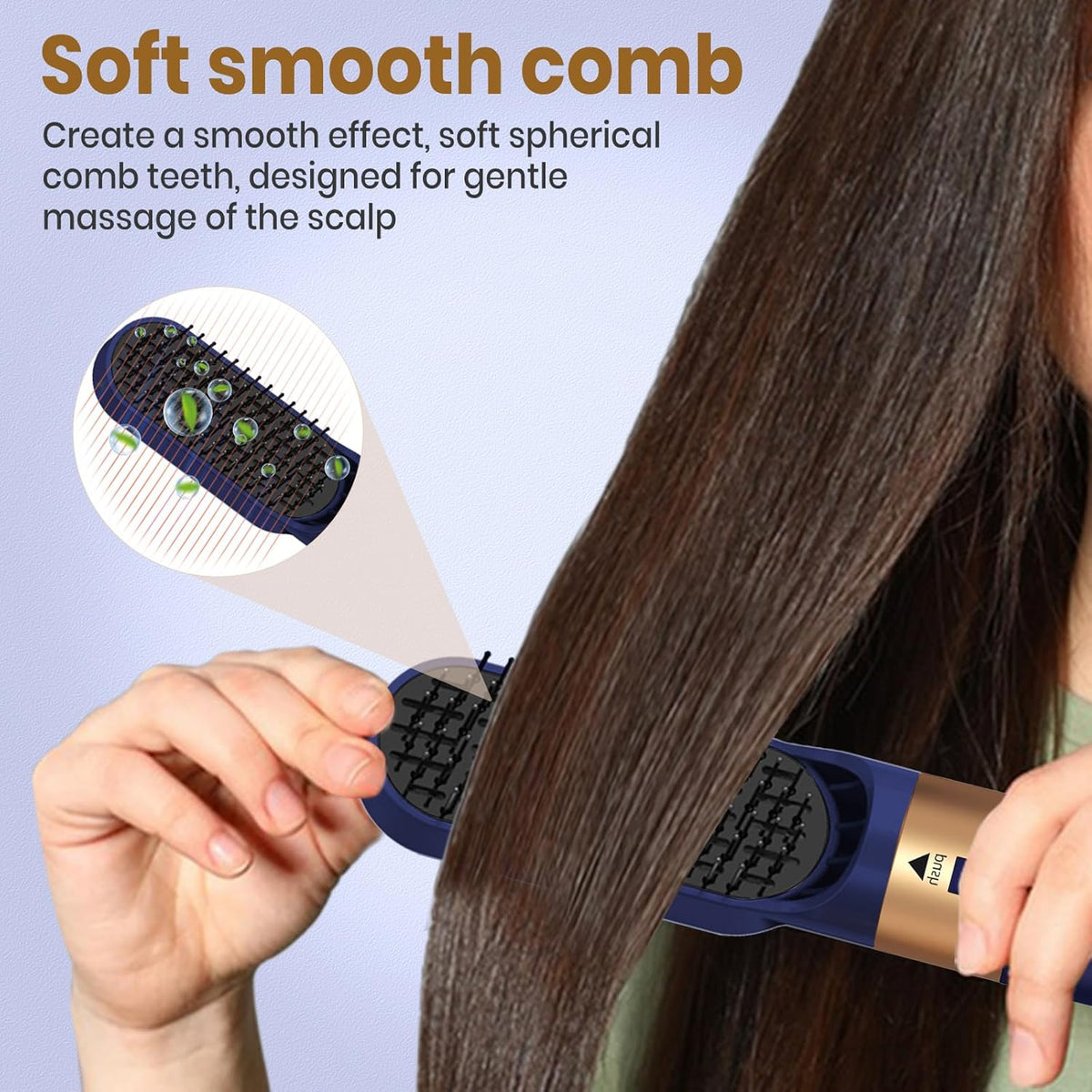 5-in-1 High-Speed Hair Dryer Brush - Negative Ion Hot Air Styler