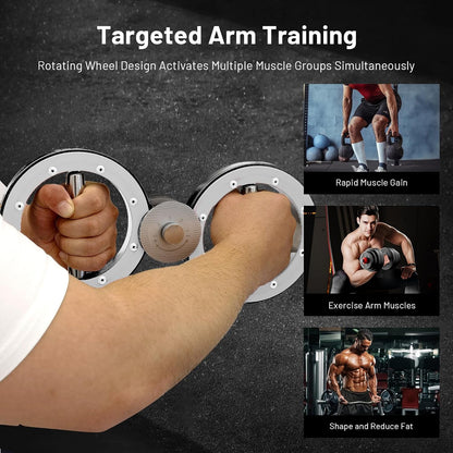 Adjustable Resistance Arm Trainer - Arm, Shoulder & Chest Strength Equipment
