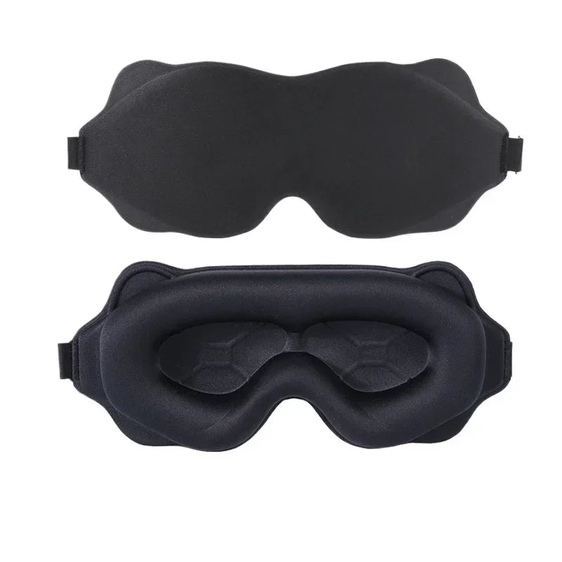 3D Sleep Mask worn