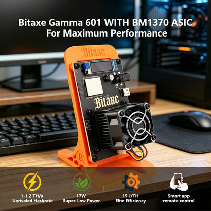Unleash Your Mining Potential with the STARMINER Smart 2026 Gamma 601 Solo Miner – 1.36 Th/s, 18W Efficiency, and Advanced BM1370 ASIC Chip for Bitcoin Success!