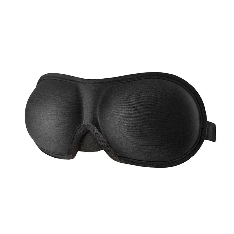 3D Blackout Sleep Mask - Black