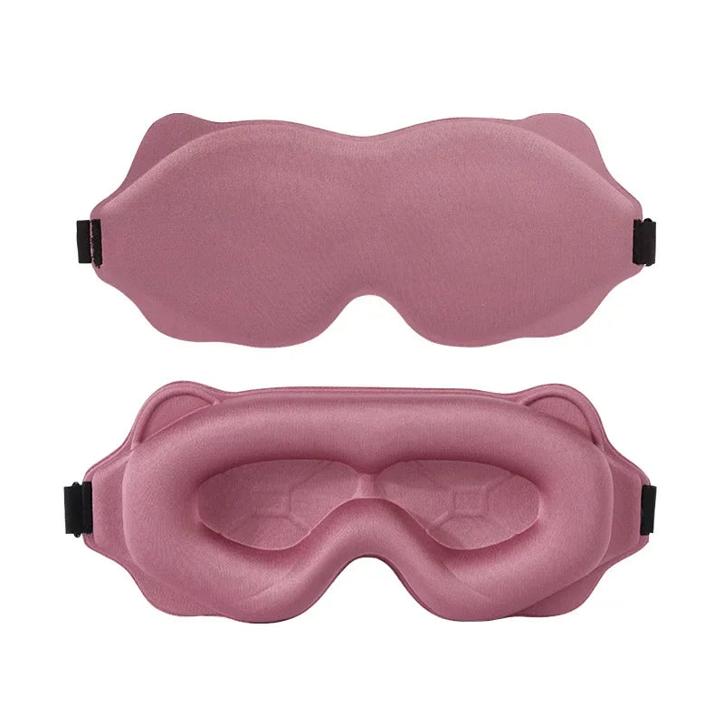 3D Blackout Sleep Mask - Pink